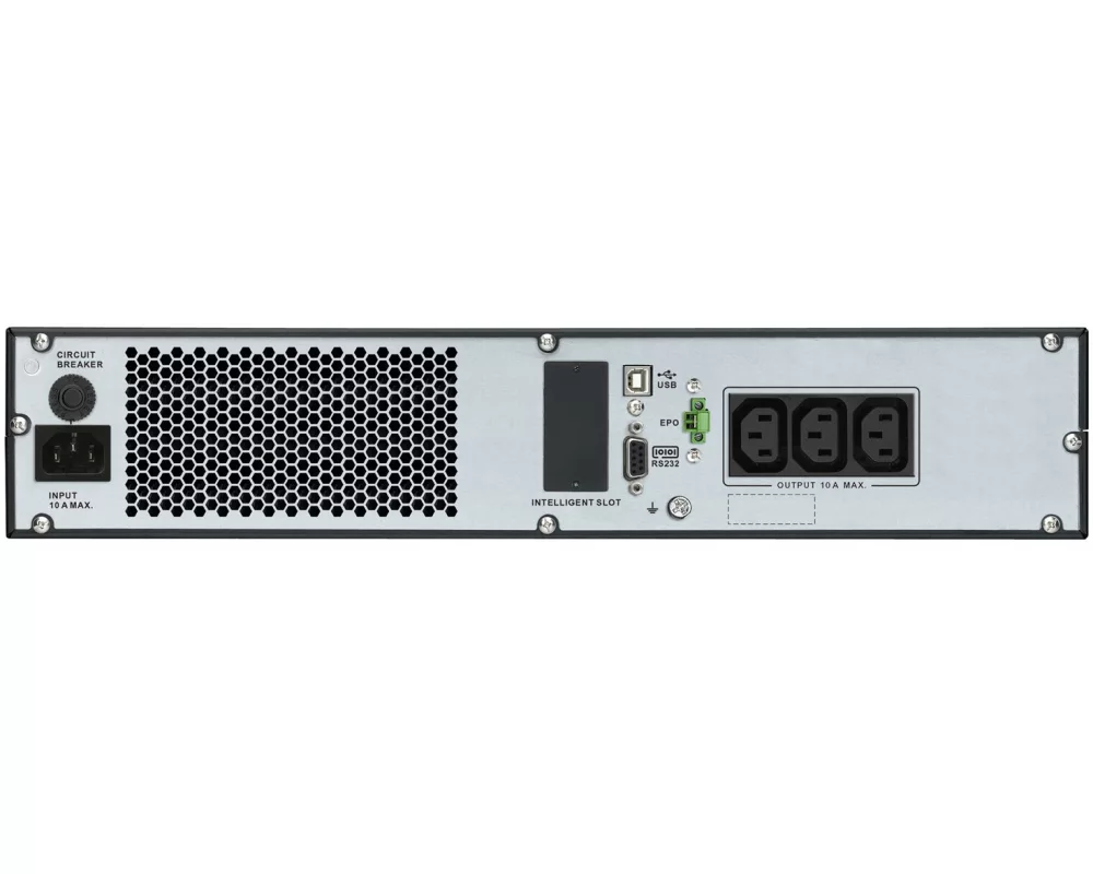 APC Easy UPS On-Line 1000VA/900W Rackmount 2U 230V 3x IEC C13 outlets Intelligent Card Slot LCD W/ Rail Kit