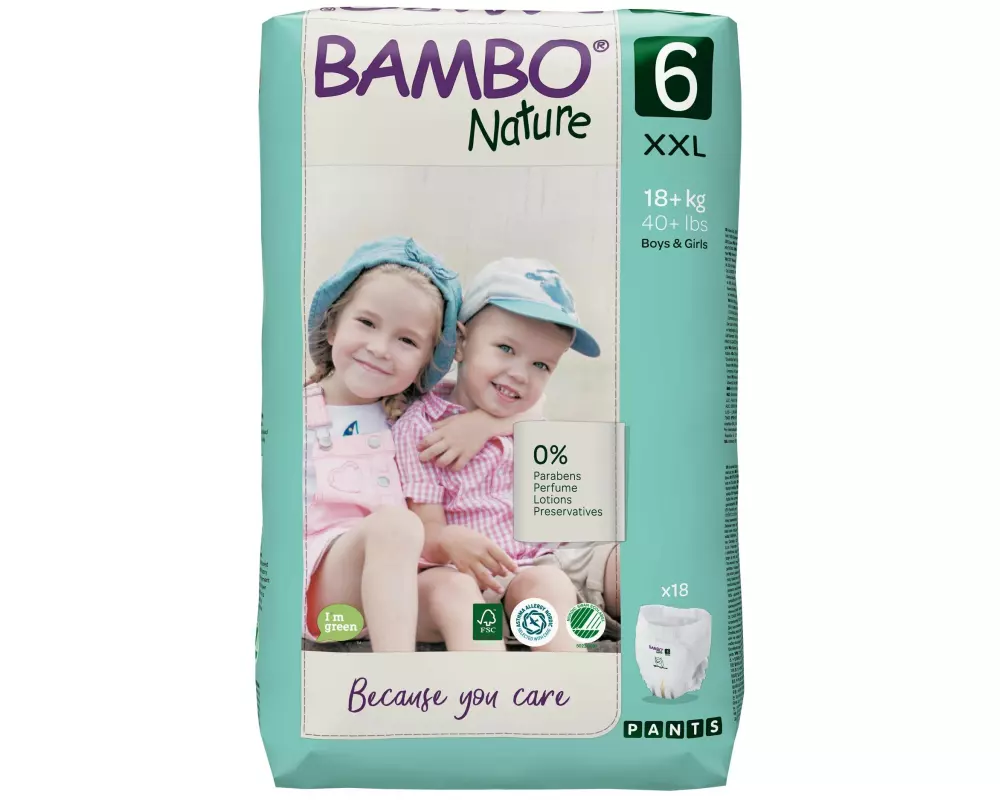 Bambo Nature Windeln Pants XXL Grösse 6