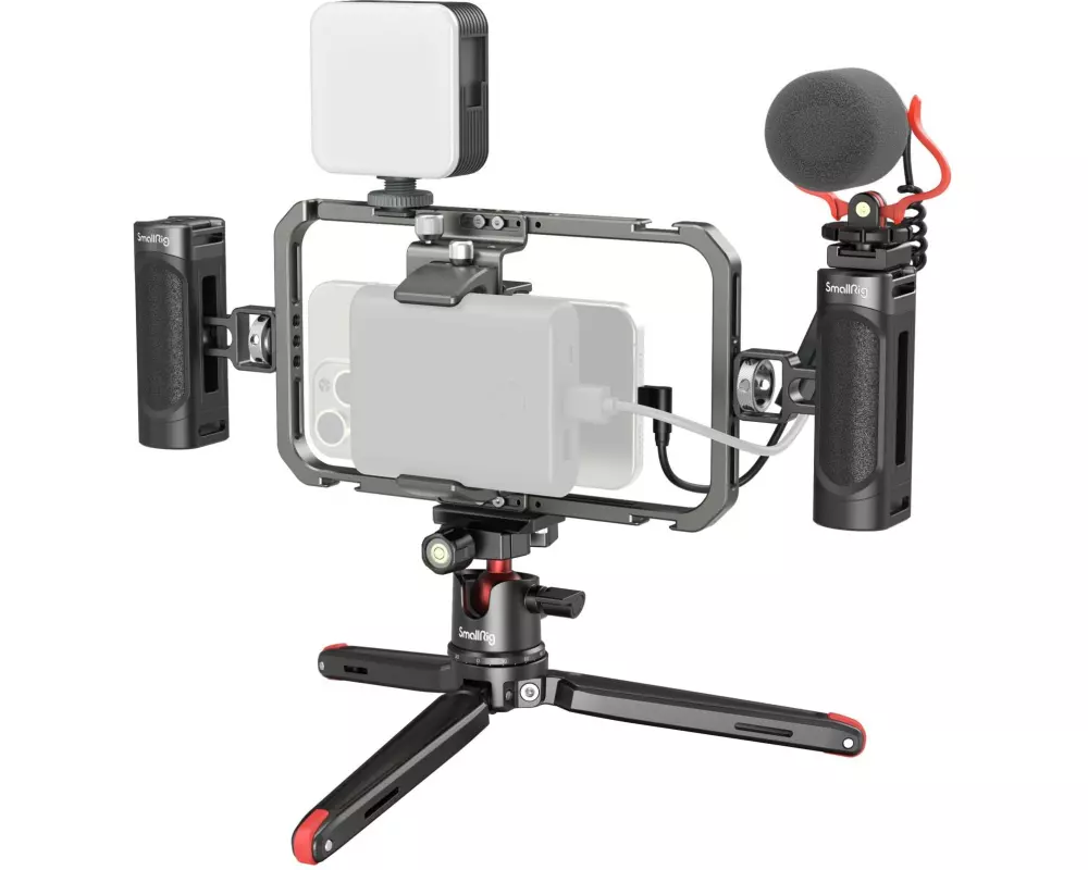 Smallrig All-in-One Video Kit mit Audio- und Beleuchtungssystem
