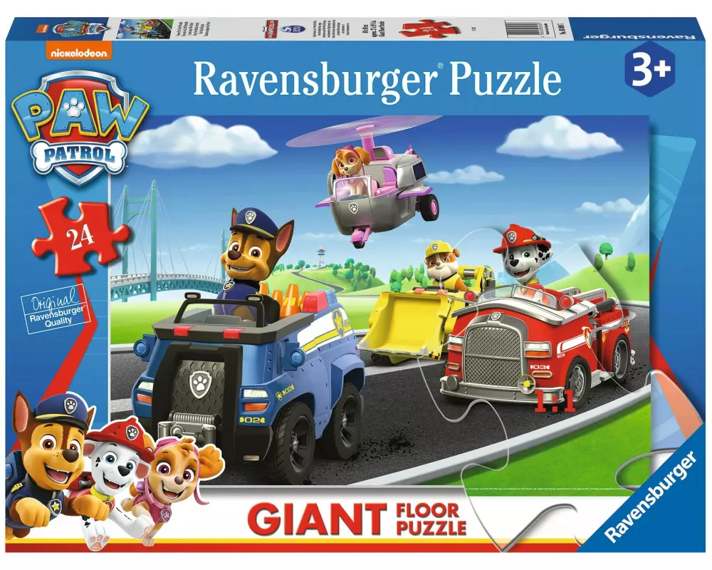Ravensburger Bodenpuzzle Paw Patrol, 24 Teile