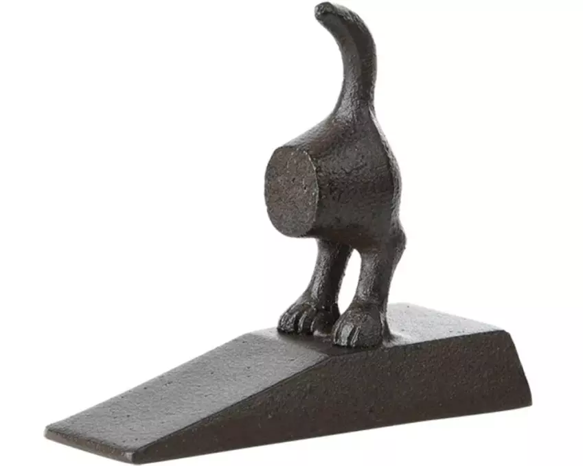 Esschert Design Türsicherung Hundeschwanz Schwarz