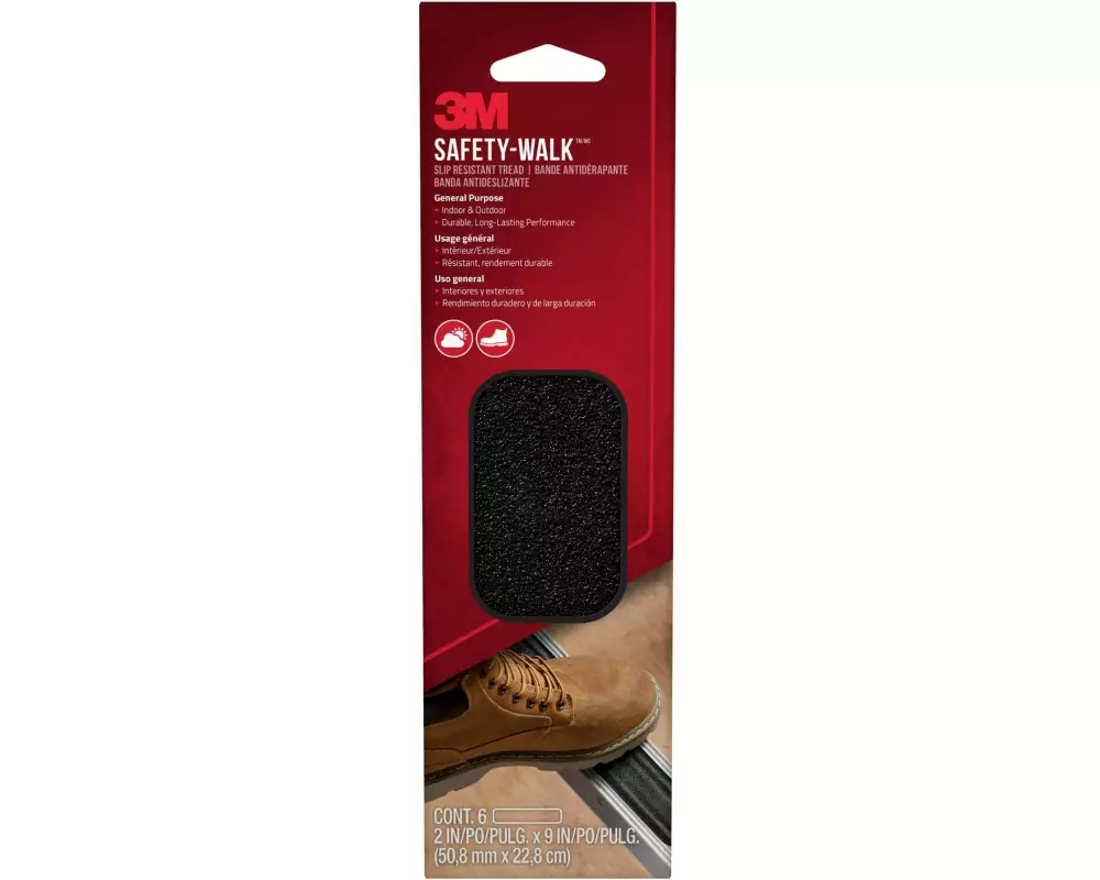 3M Anti-Rutschband 610B-T2X9-6PK 50 mm x 228 mm