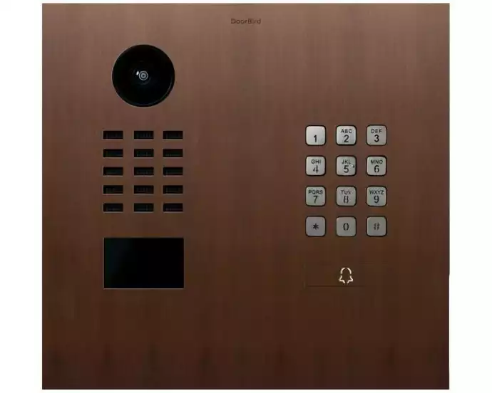 Doorbird D2201KH IP Video Türsprechanlage Baubronze