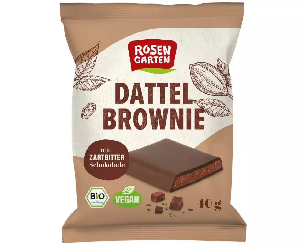 Rosengarten Dattel-Brownie 40 g