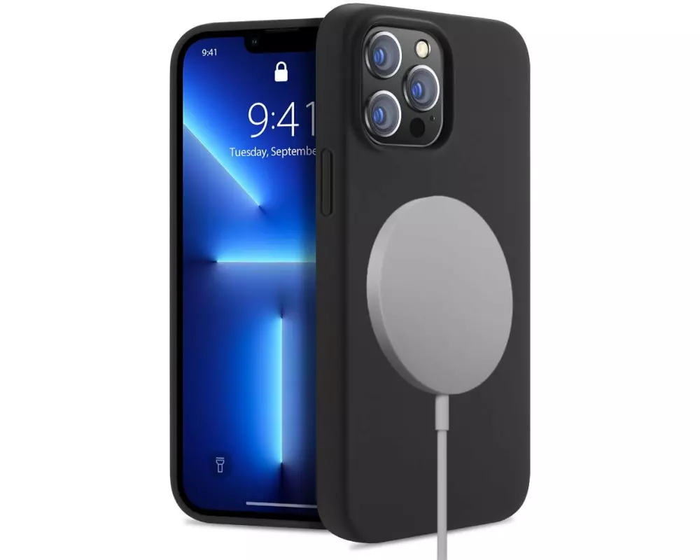 Nevox Back Cover StyleShell Shock MagSafeiPhone 15 Pro Max Schwarz