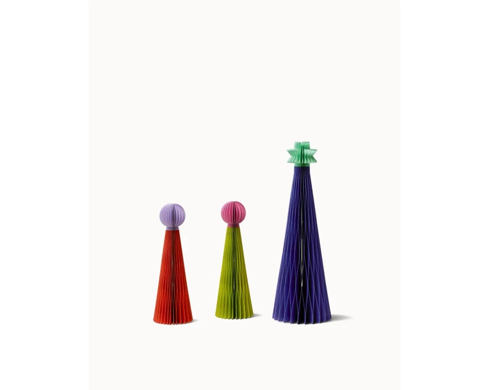 Chic Mic Christmas trees Aufsteller, Mehrfarbig