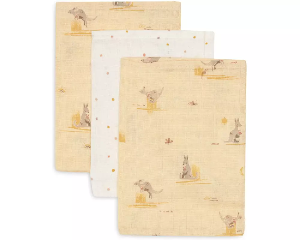 Jollein Baby-Waschhandschuh Hydrophil 15x20cm – Kangaroots