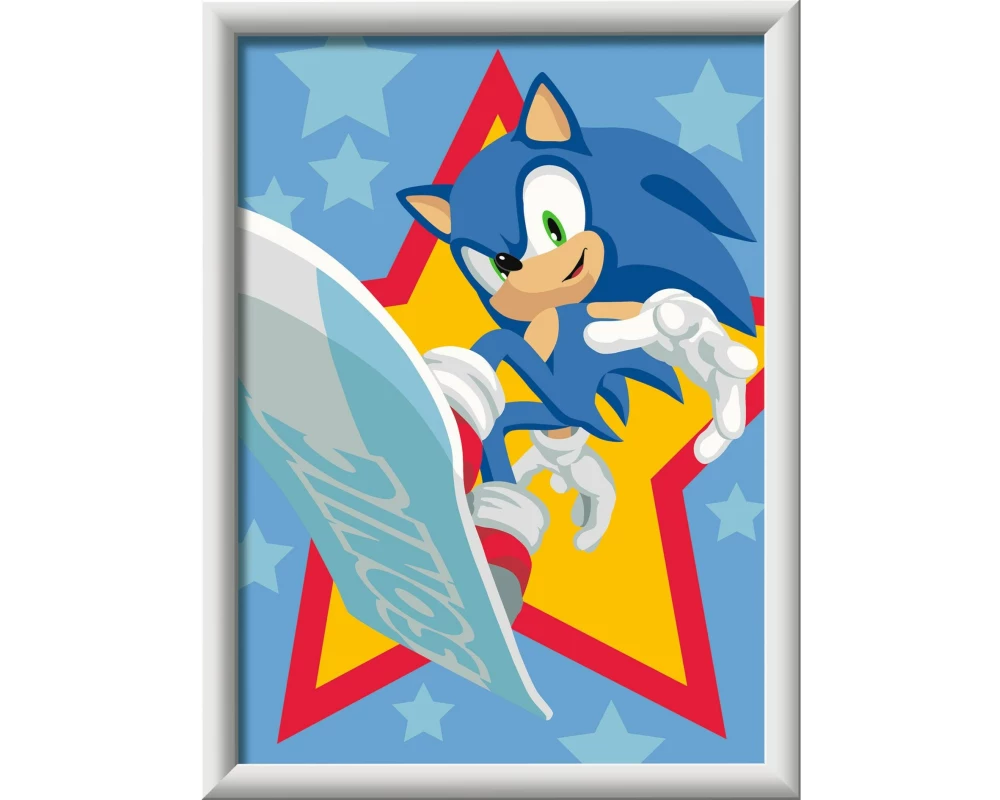 Ravensburger Malen nach Zahlen CreArt Sonic the Hedgehog