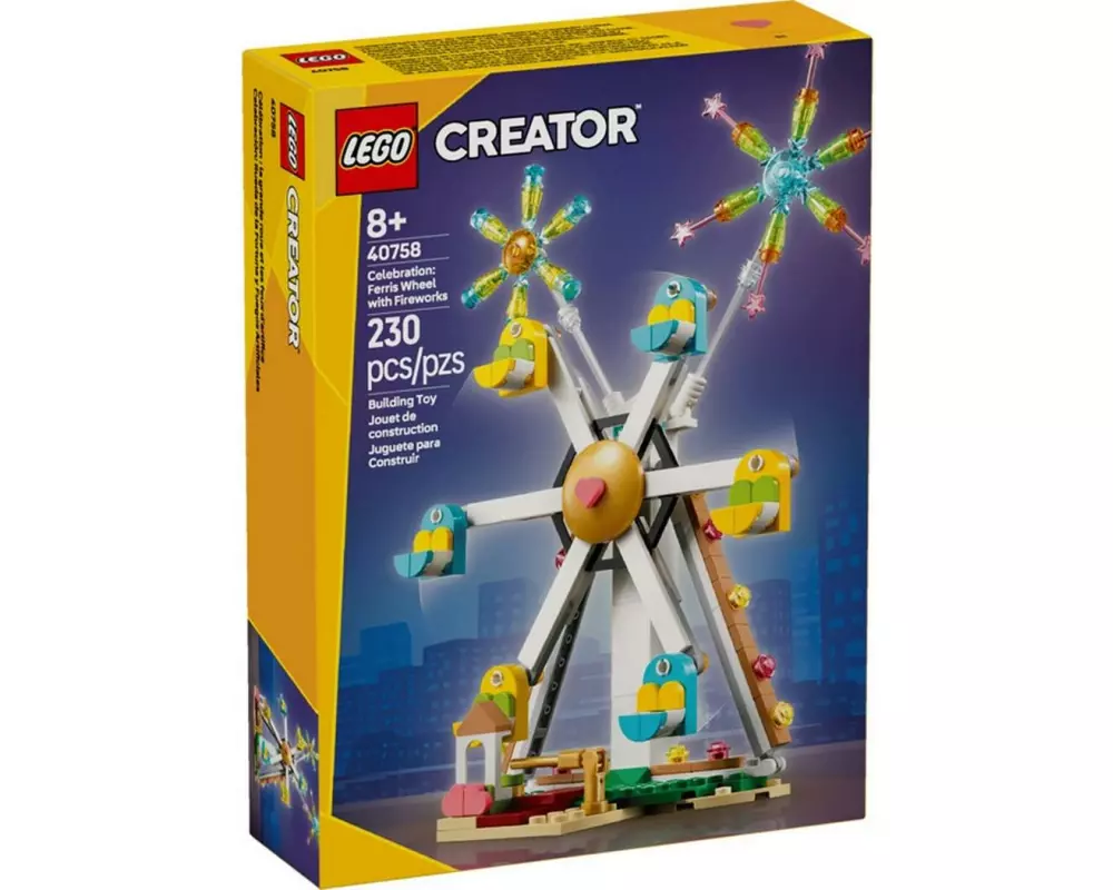 LEGO Grosse Feier: Riesenrad mit Feuerwerk 40758 Bausatz