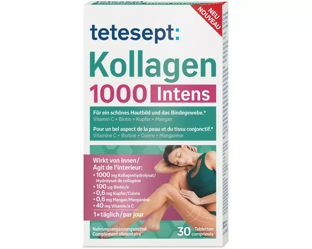 tetesept tetesept Kollagen 1000 Intens 30 Tabletten