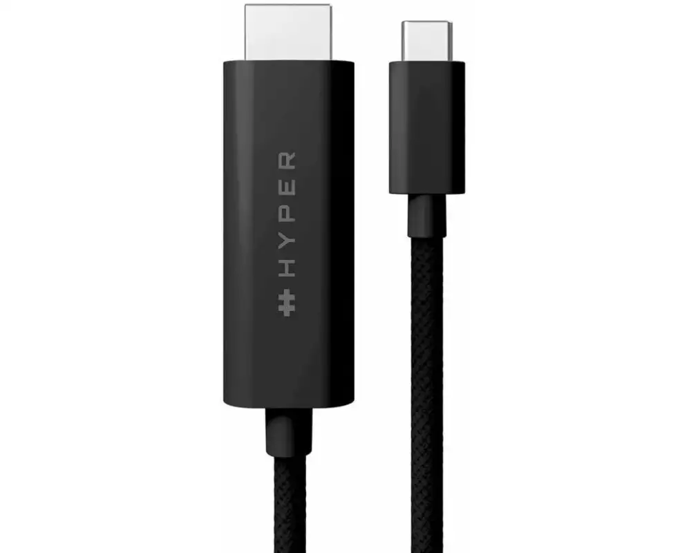 HYPER Kabel USB-C to HDMI Kabel 4K HDMI - USB Type-C, 2.5 m
