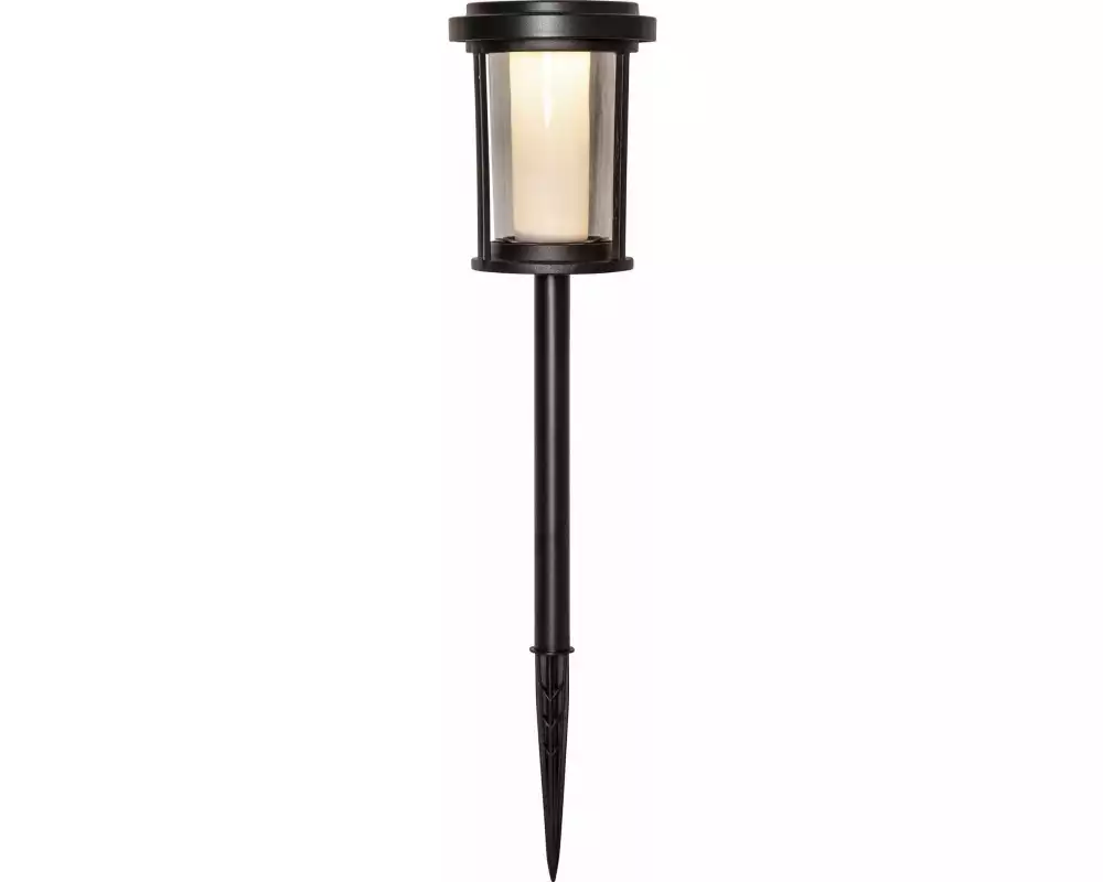 Star Trading Gartenlicht Solar Bollard Alippa, 44 cm, Schwarz