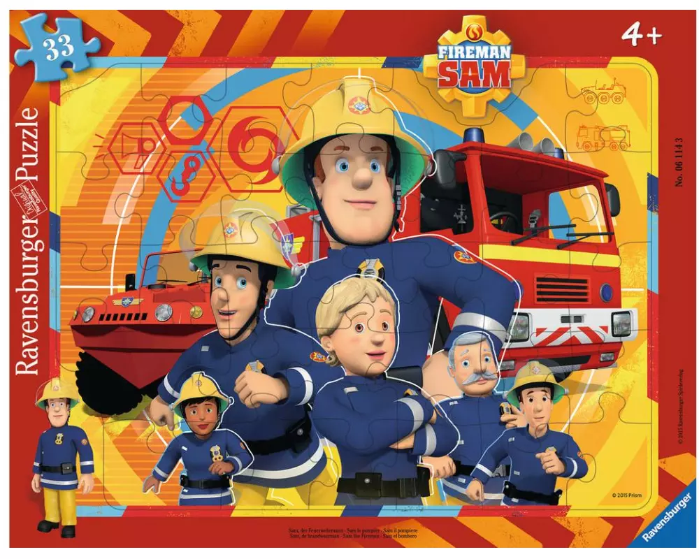 Ravensburger Puzzle Sam, der Feuerwehrmann