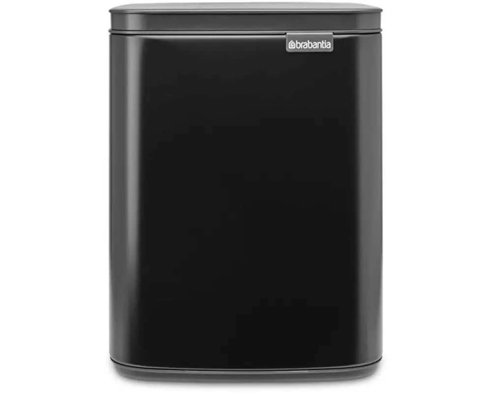 Brabantia Kosmetikeimer Bo Waste Bin 7 l, Schwarz matt