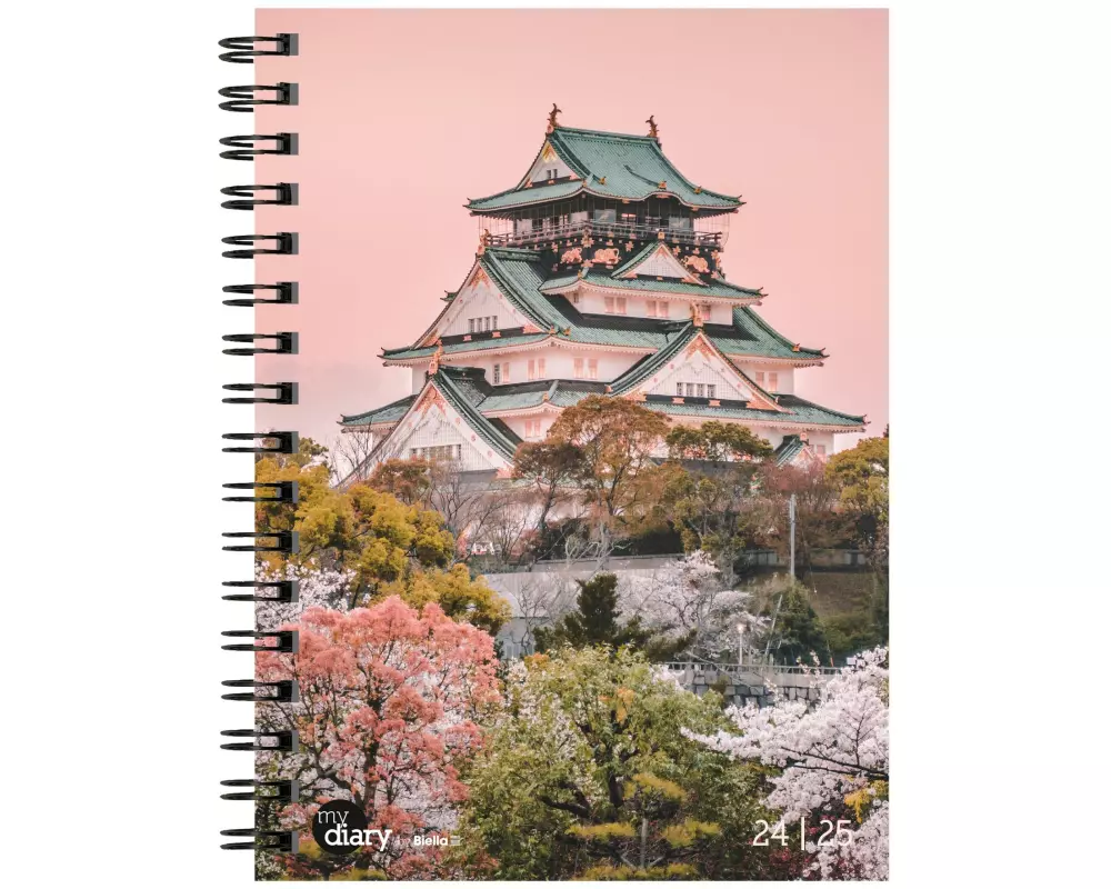 Biella Schüleragenda Mydiary City 24/25 FSC, 3½T/1S, 14.5 x 20.5 cm