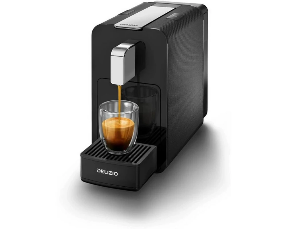 Delizio Kapselmaschine Viva Elegante Black Chrome