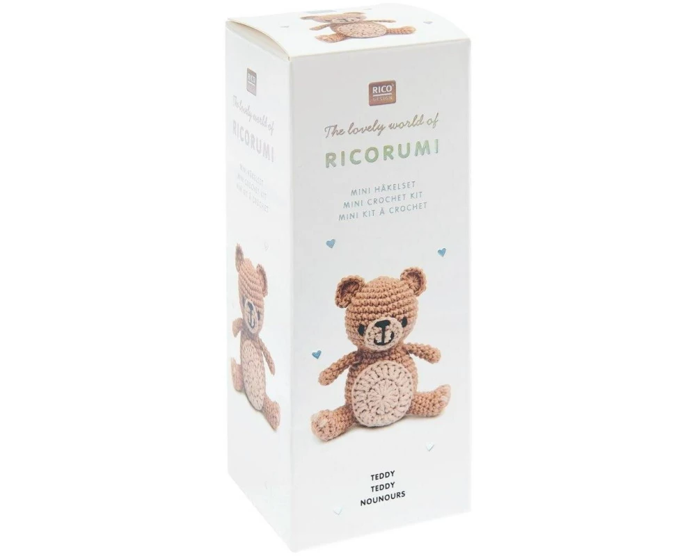 Rico Design Häkelset Mini Easy Teddy
