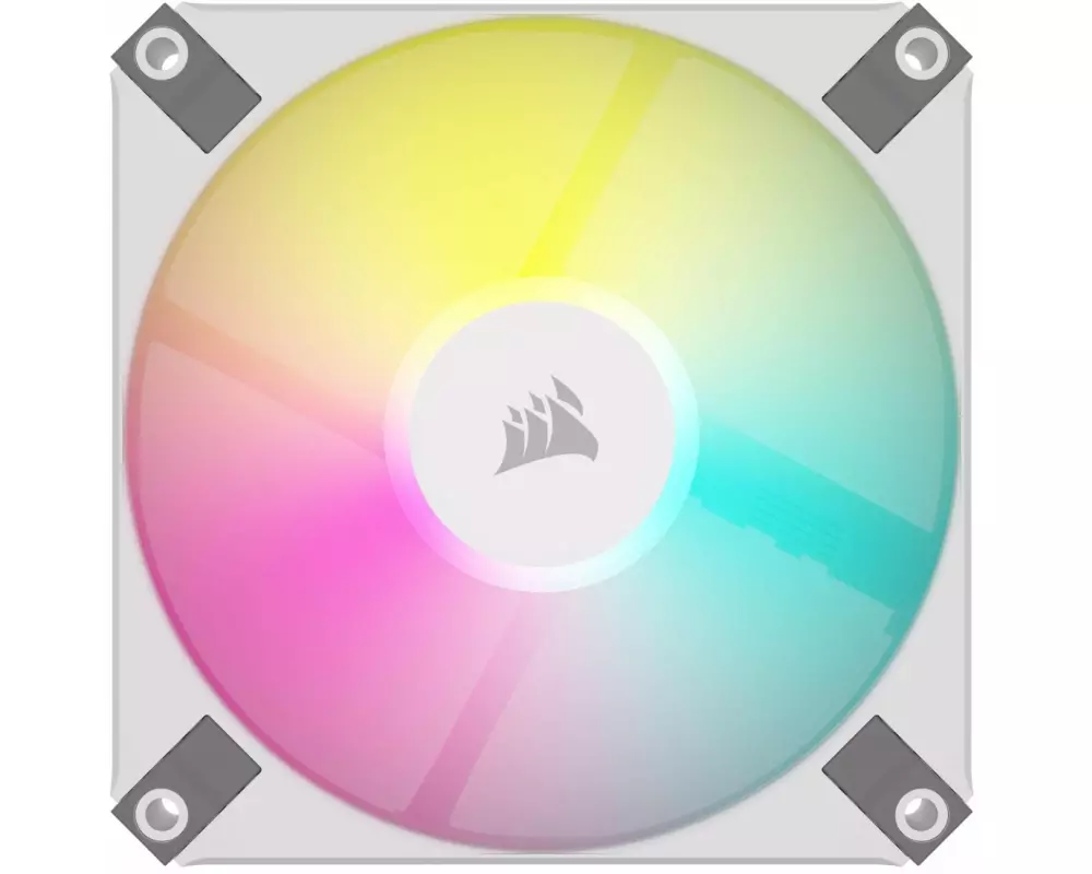 Corsair PC-Lüfter AF120 RGB Slim Weiss