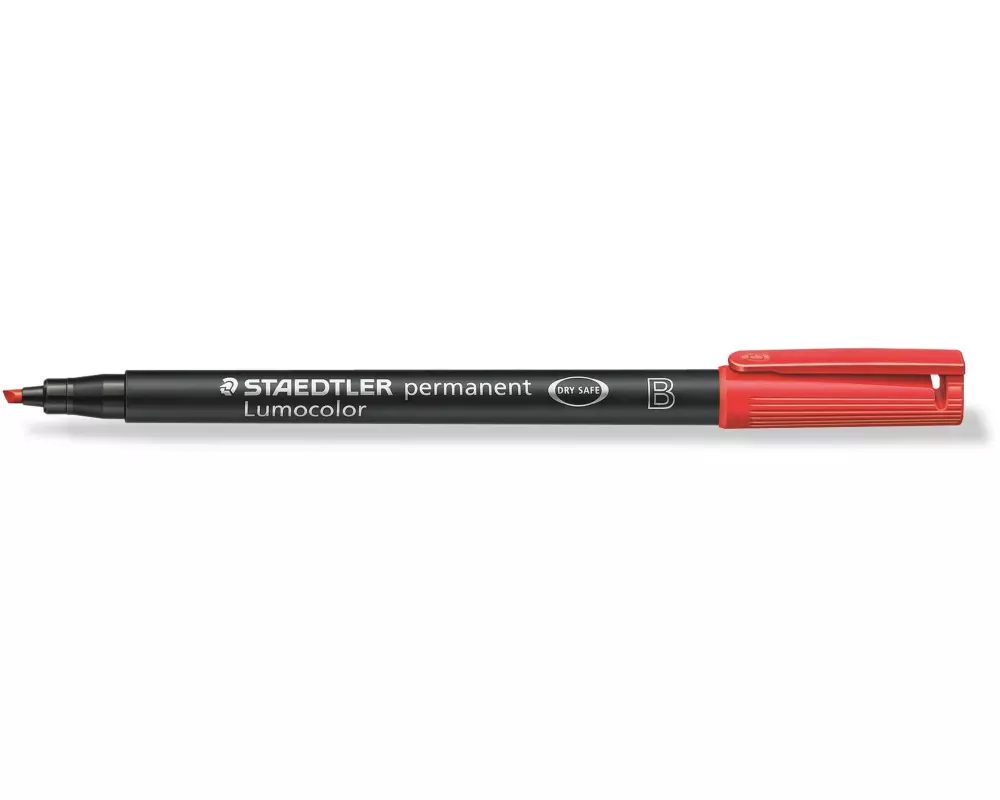 Staedtler Folienstift Lumocolor 314 B Rot, permanent