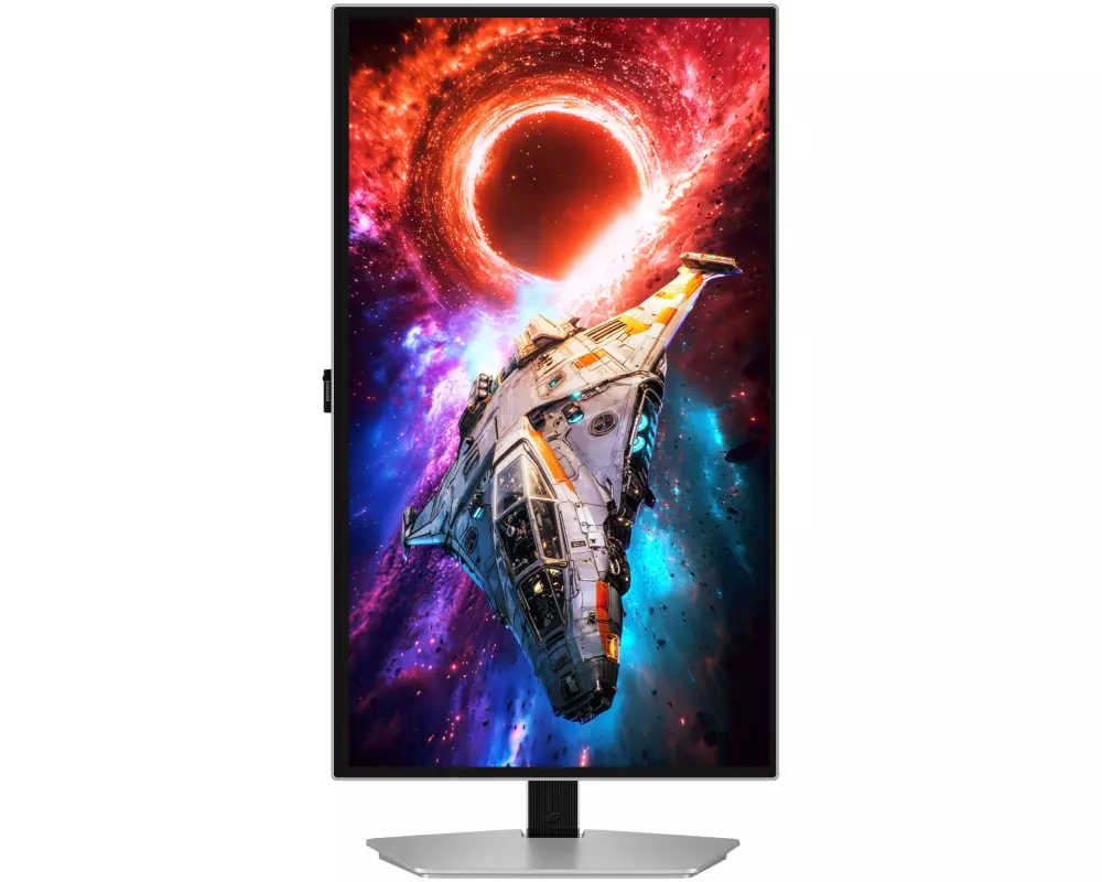 Samsung Monitor Odyssey G80HF OLED, 4K UHD, 240 Hz, Silber