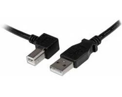 StarTech.com 1m USB 2.0 A to Left Angle B Cable