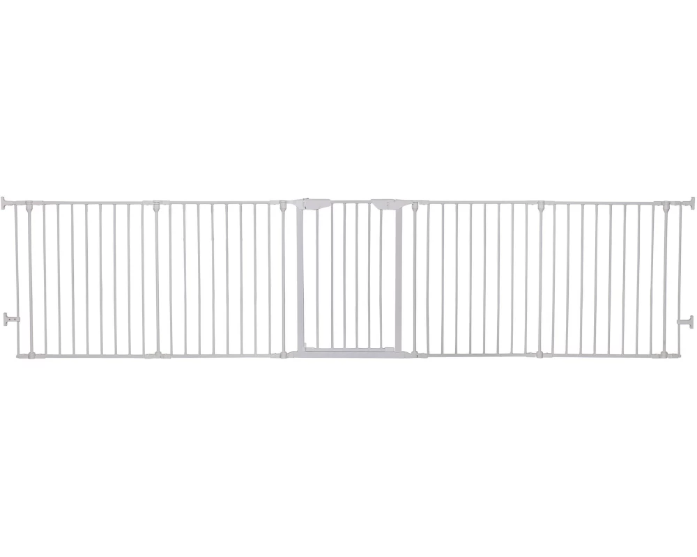 DREAMBABY Absperrgitter Newport Weiss 85.5 cm - 200 cm