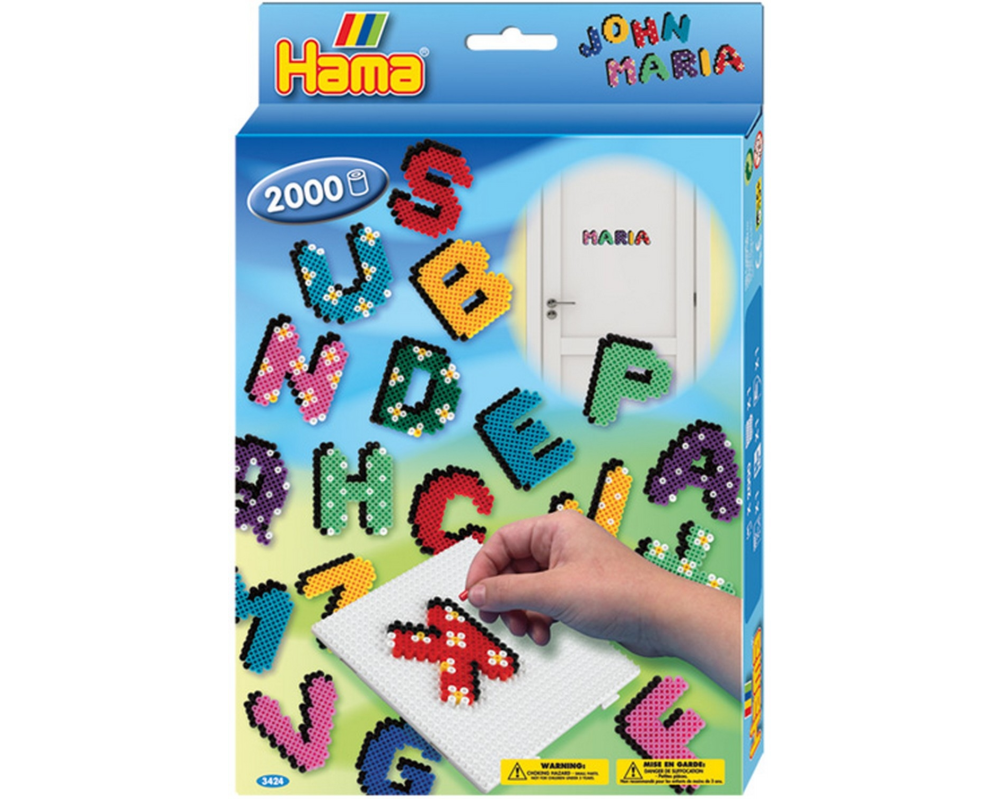 HAMA Bügelperlen Set Midi G1013424-0 Buchstaben