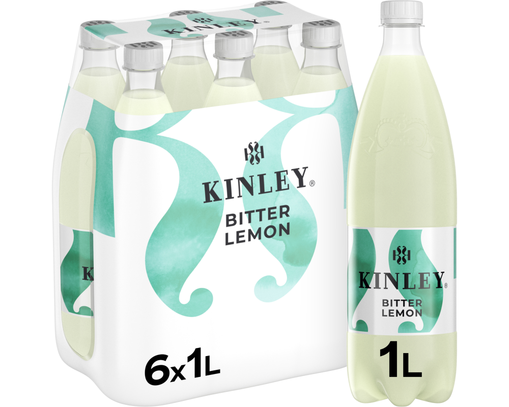 KINLEY Bitter Lemon 1374905 100cl, 6 Stk.