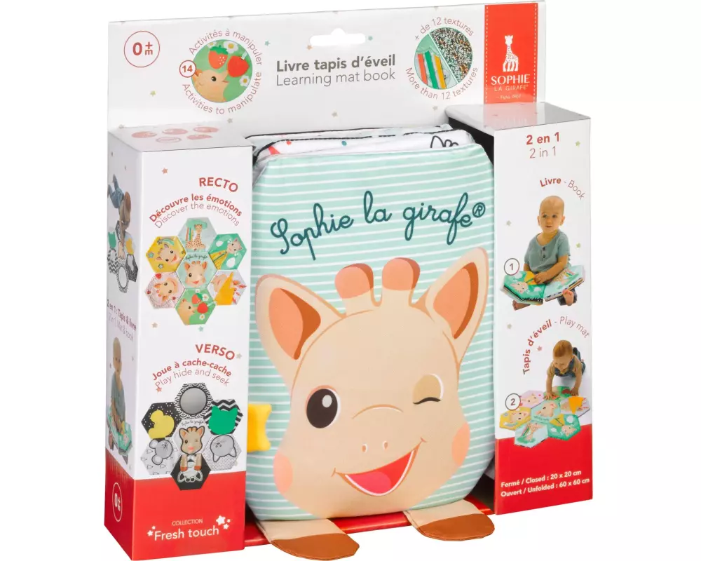 Sophie la girafe Buch Spielmatte