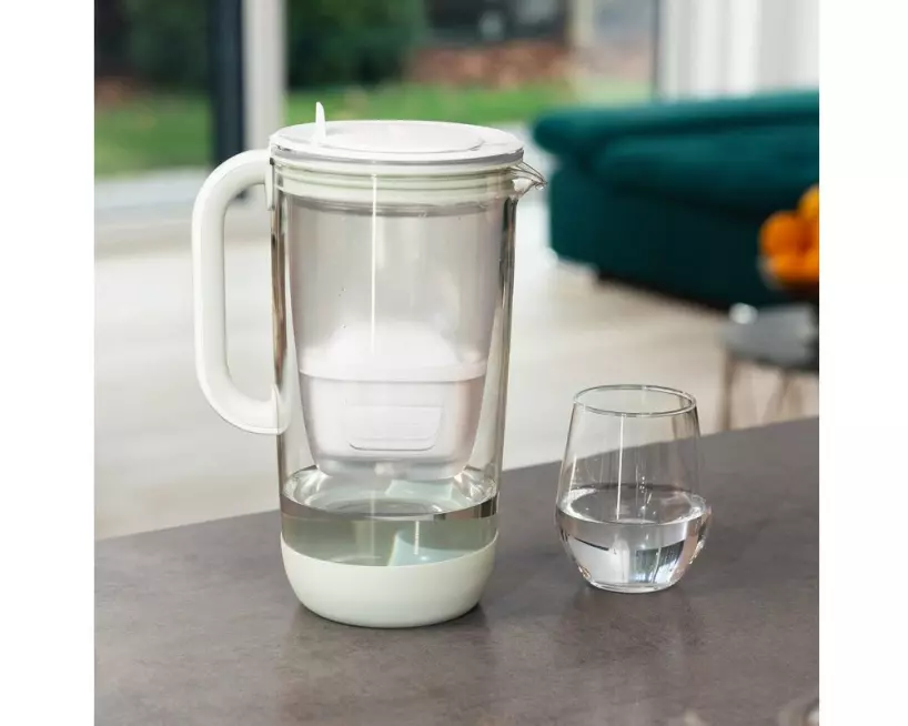 BRITA Glas-Wasserfilter Limited Edition Hellgrün