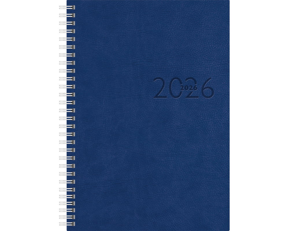 RIDOIDE Studioplan intl. Wire-O 2026 7023036306.26 1W/2S dunkelblau ML 16.8x24cm