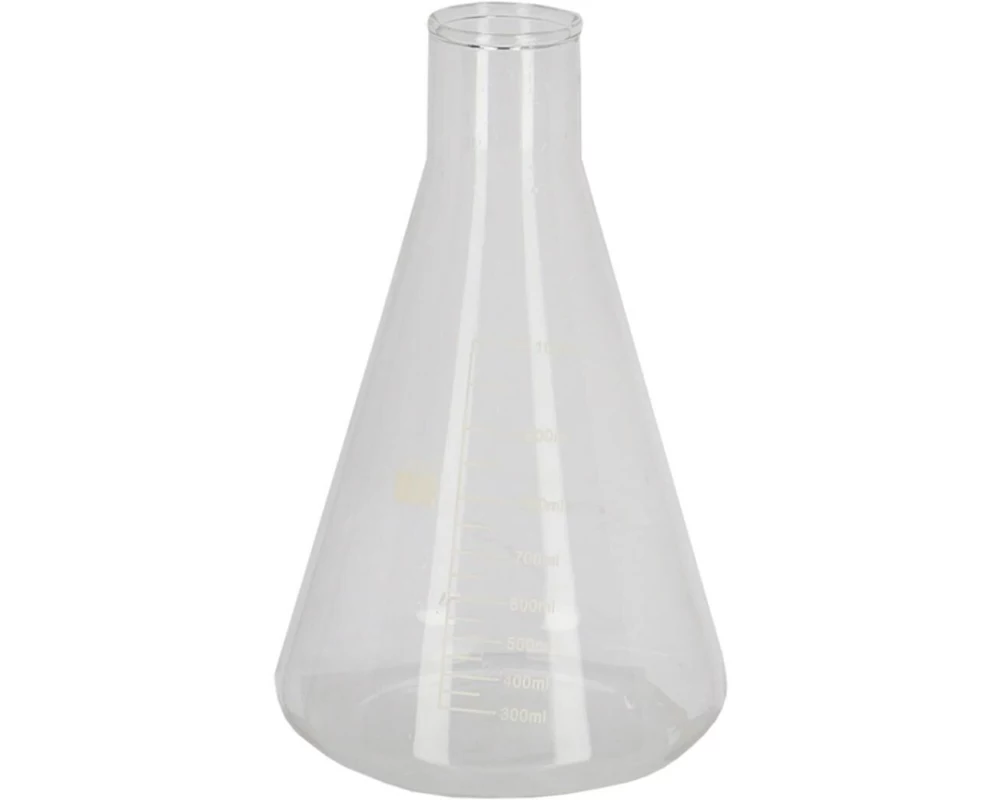 Esschert Design Erlenmeyerkolben Glas 1.0 l 13 x 13 x 21.1 cm