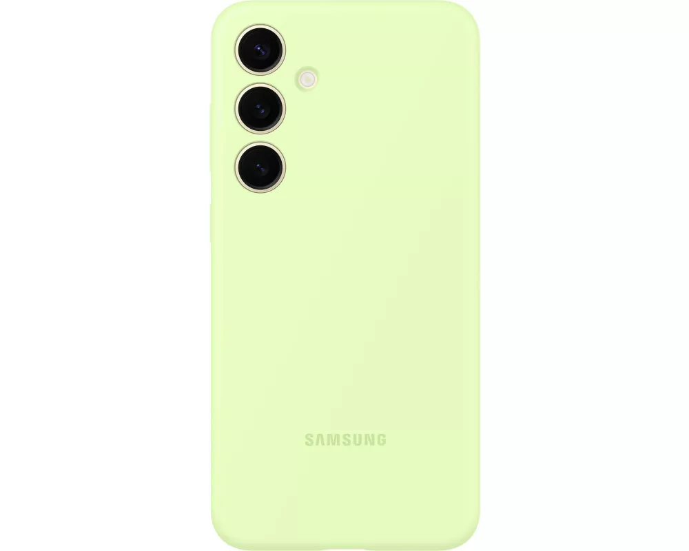 Samsung Back Cover Silicone Galaxy S24+ Grün
