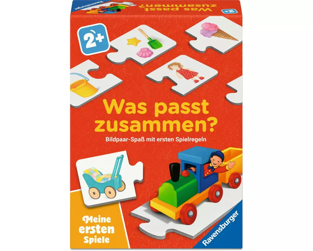Ravensburger Legespiel Was passt zusammen ab 2 Jahren, 1-4 Spieler,