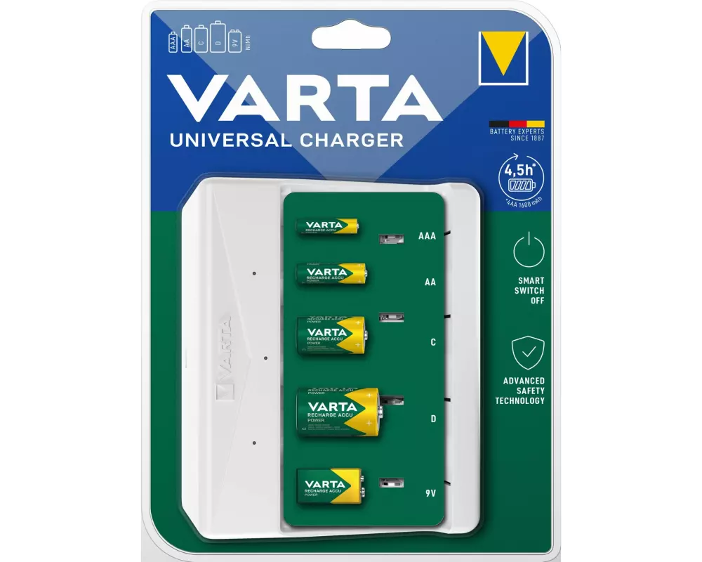 Varta Ladegerät Universal Charger USB-C