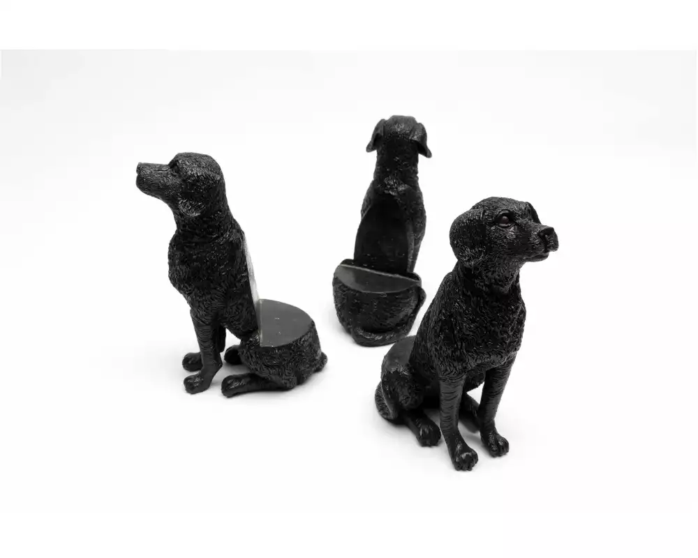 Jardinopia Pflanzentopffüsse Potty Feet Sitzender Labrador, 3er Set