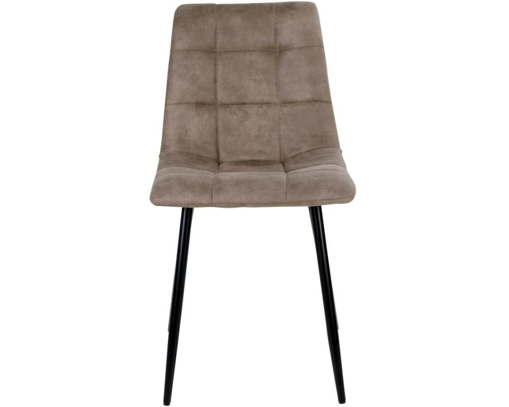 House Nordic Stuhl Middelfart 2 Stück, 86 x 55 cm, Schwarz/Hellbraun