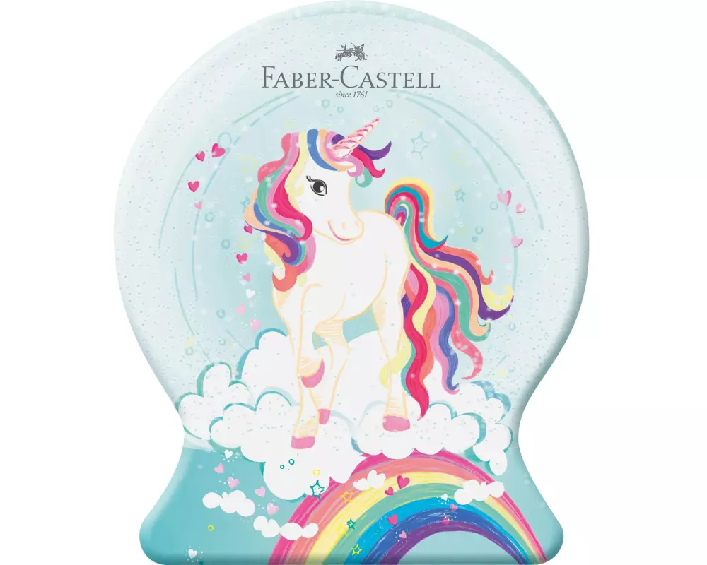 Faber-Castell Filzstift Einhorn Connector 33 Stück, Mehrfarbig