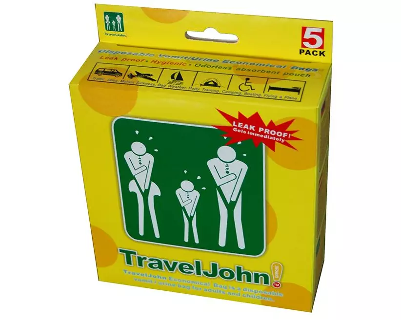 Traveljohn Brechbeutel 5er-Pack