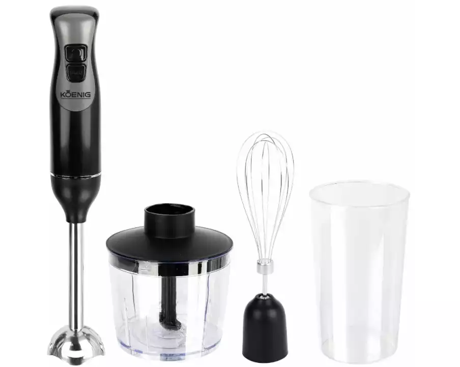Koenig Stabmixer Set Eco Line Schwarz