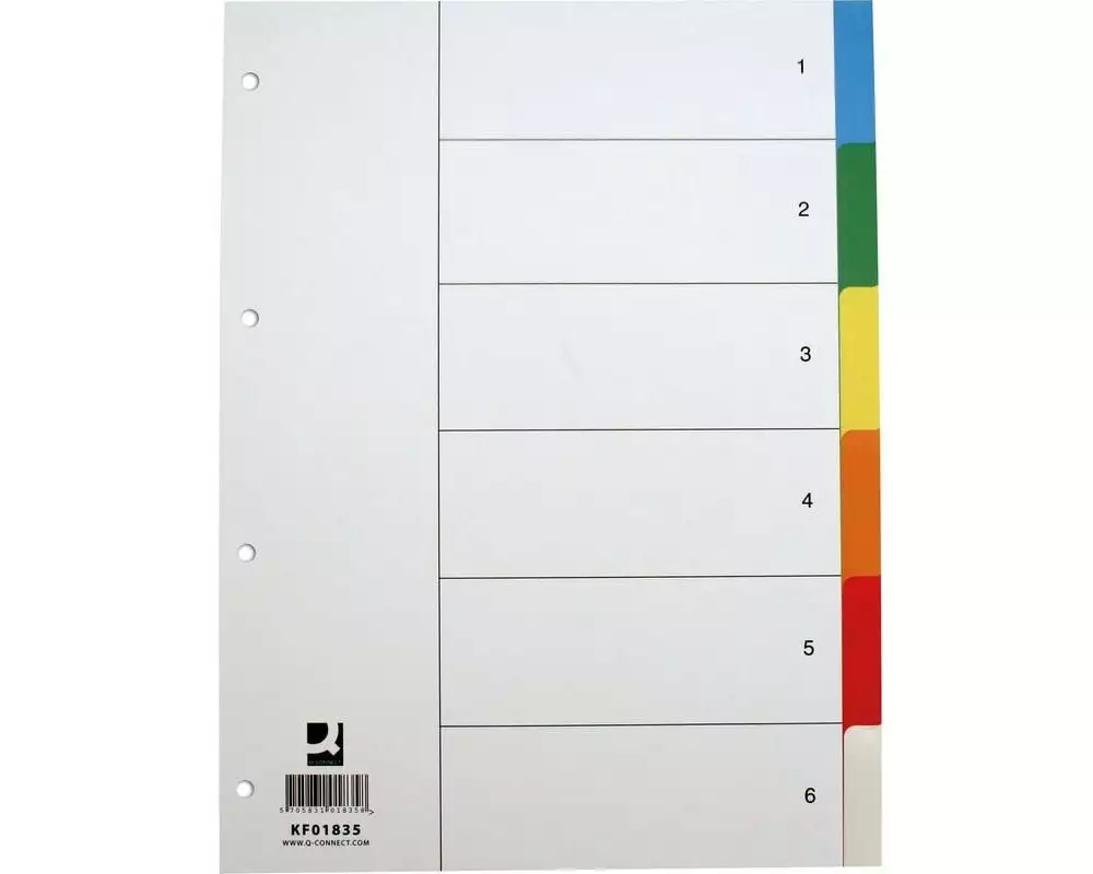 CONNECT Register A4 6 Taben