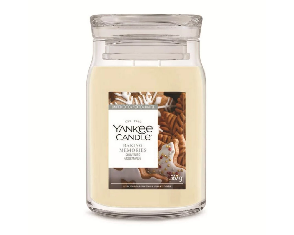 Yankee Candle Signature Duftkerze Baking Memories Large Jar