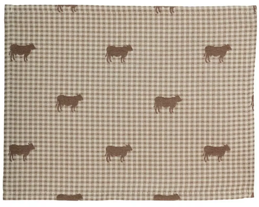 Hubatka Tischset Bella 35 cm x 45 cm, Beige