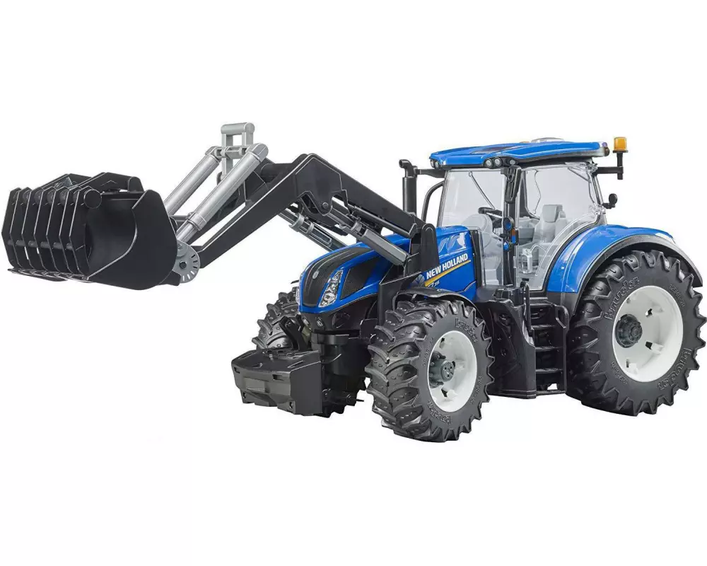 Bruder Spielwaren Landwirtschaftsfahrzeug New Holland T7.315 mit Frontlader