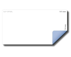 SLP-OPSRL BLUE OPAQUE LABEL