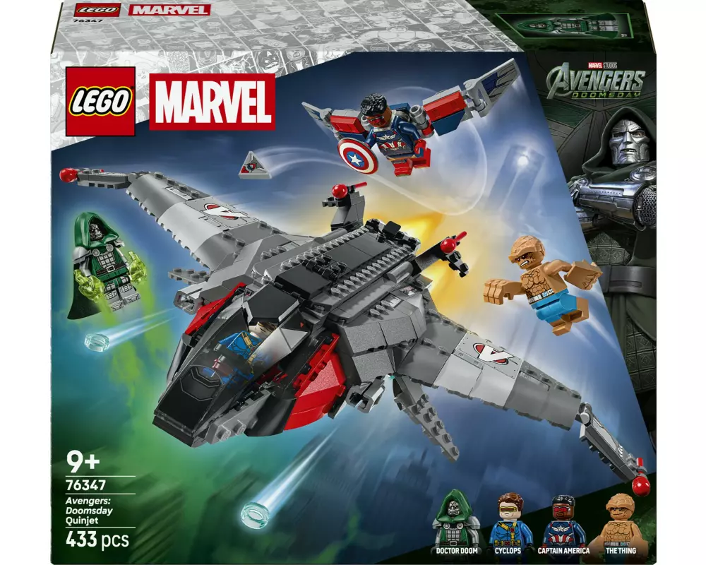 LEGO Avengers: Doomsday Quinjet Marvel Super Heroes Bausatz