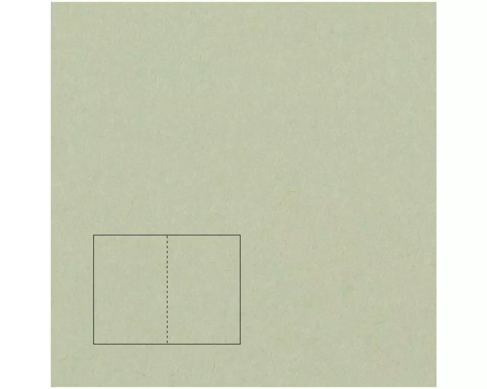 Rico Design Paper Poetry Essentials Klappkarte A5, Lindgrün