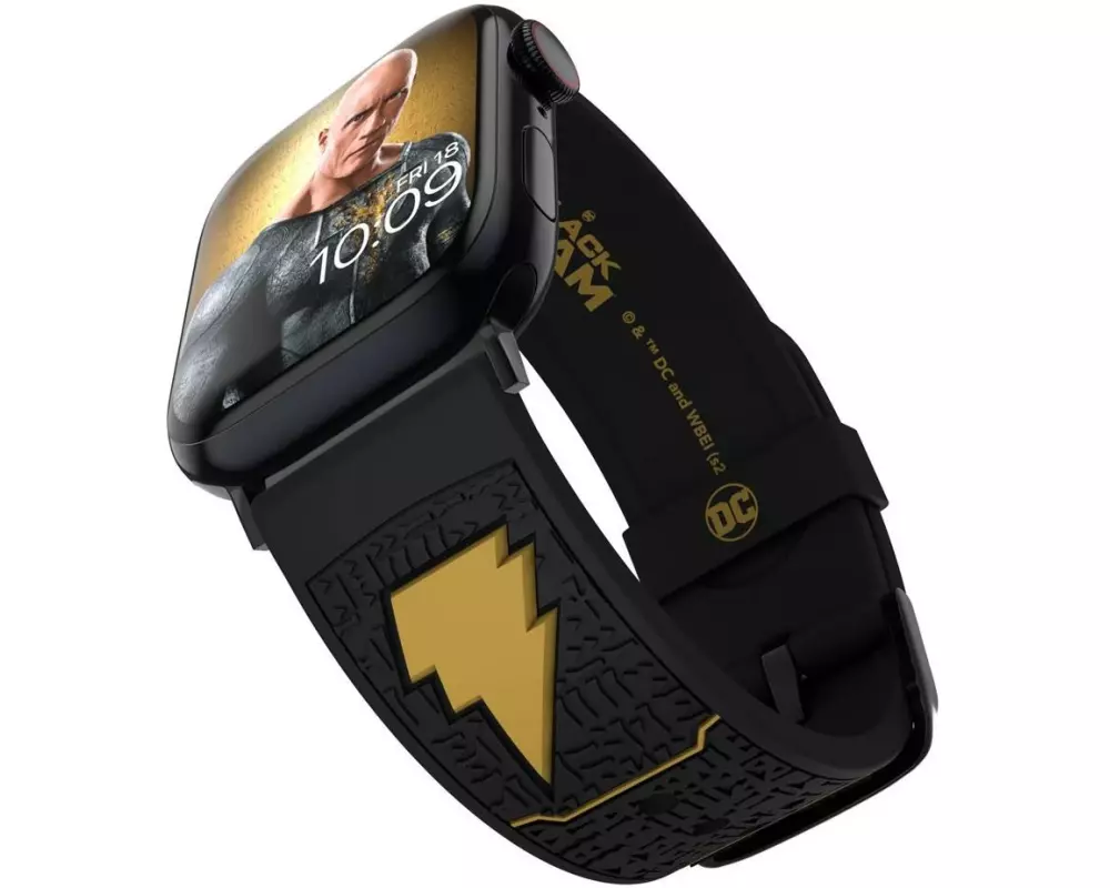Moby Fox Armband Smartwatch Black Adam Logo 22 mm