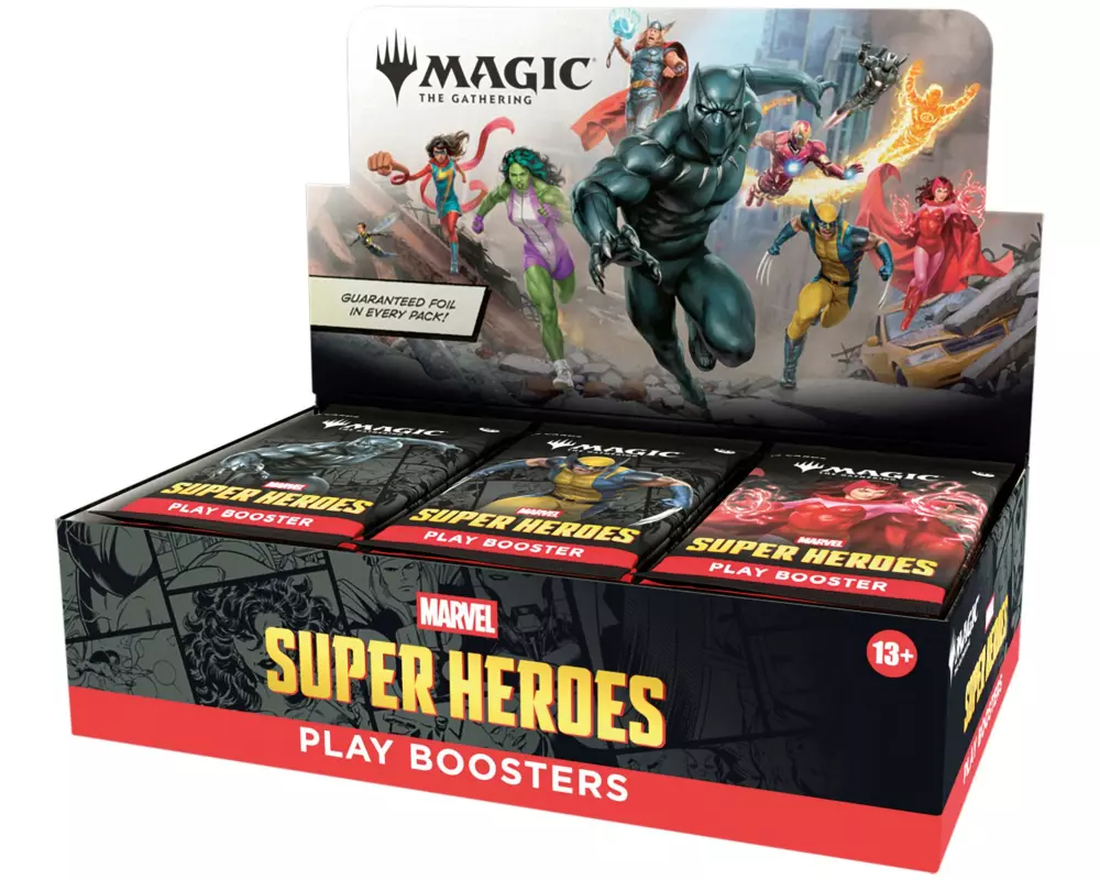 Magic: The Gathering Marvel Super Heroes Jumpstart Booster Box 24 Packs