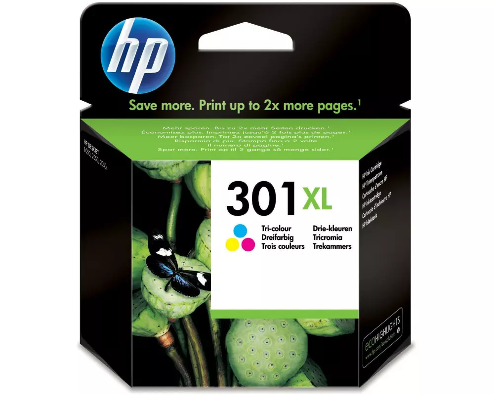 HP Tinte Nr. 301XL (CH564EE) Color
